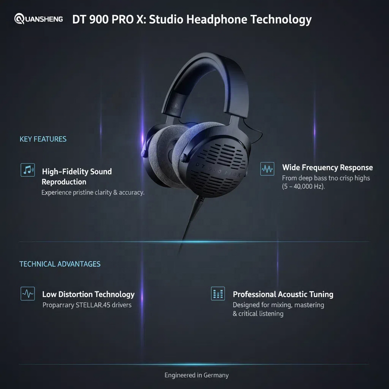 Closed Back Headphones Factory - DT900 PRO X Balanced Active Noise