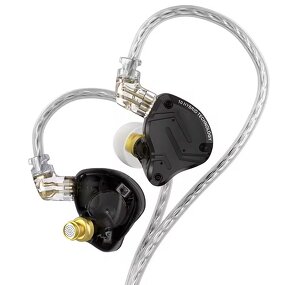 Hybrid Earbuds Factory - KZ ZS10 PRO X 1DD+4BA HiFi Heavy Bass IPX-4