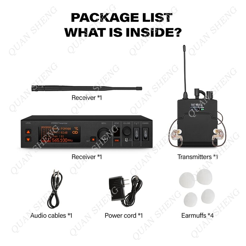 In-Ear Monitoring Mic Supplier - Professional 1-Channel PSM900 Studio