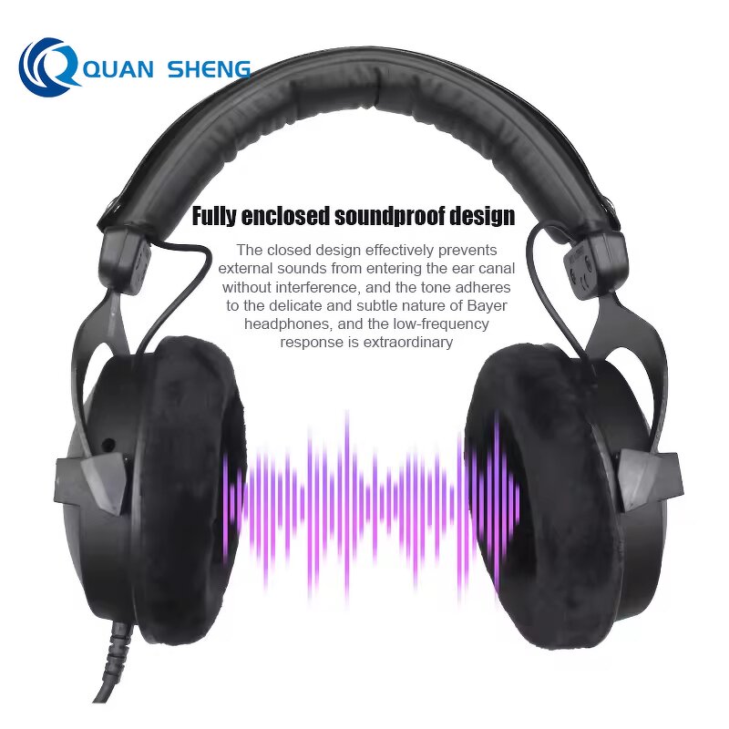 Over-ear Studio Headphones Factory - DT770 PRO HiFi 3.5mm ANC Custom Fit