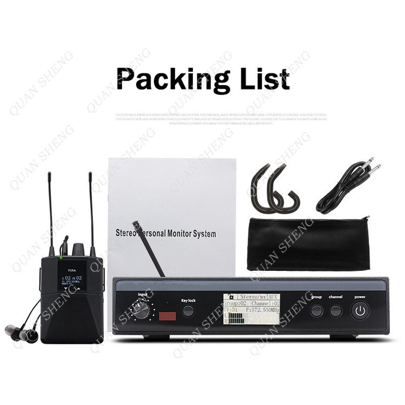 In-Ear Monitor System Factory - OEM/ODM PSM300 Wireless with Bodypack