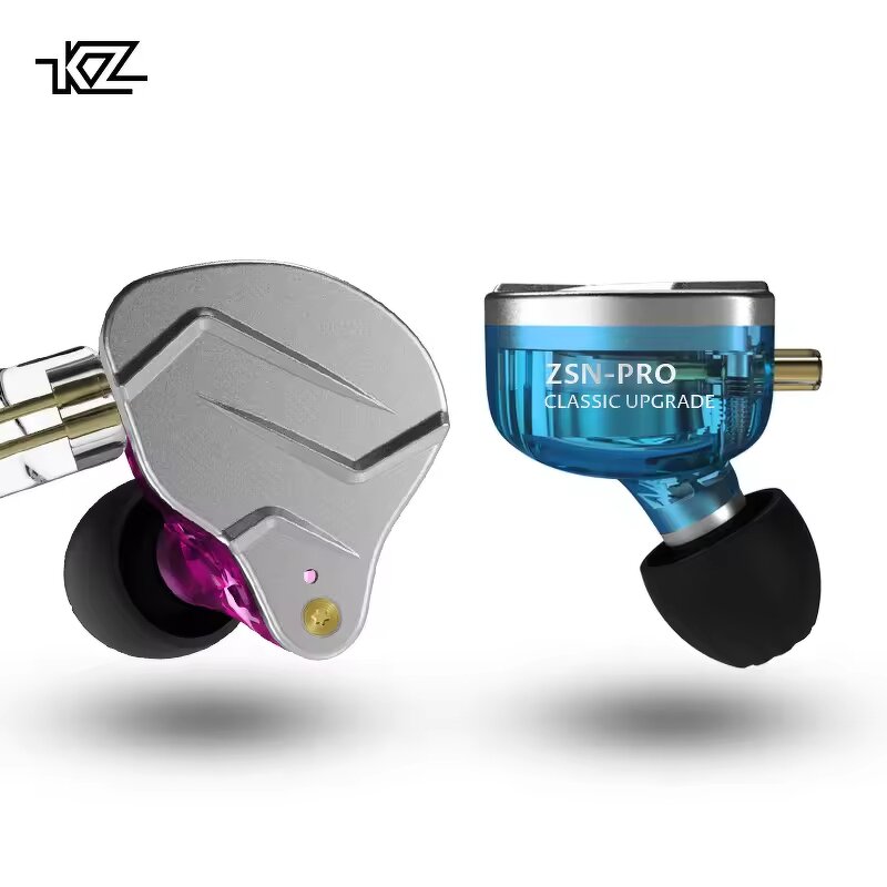 Metal Earphones Manufacturer - KZ ZSN Pro 3.5mm Wired Music Hybrid