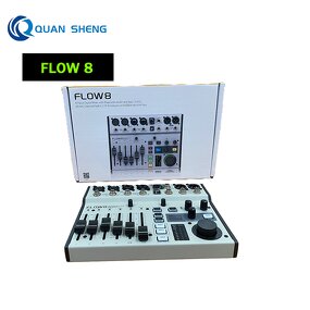Digital Audio Mixer Supplier - FLOW 8 Bluetooth Live Sound Console with