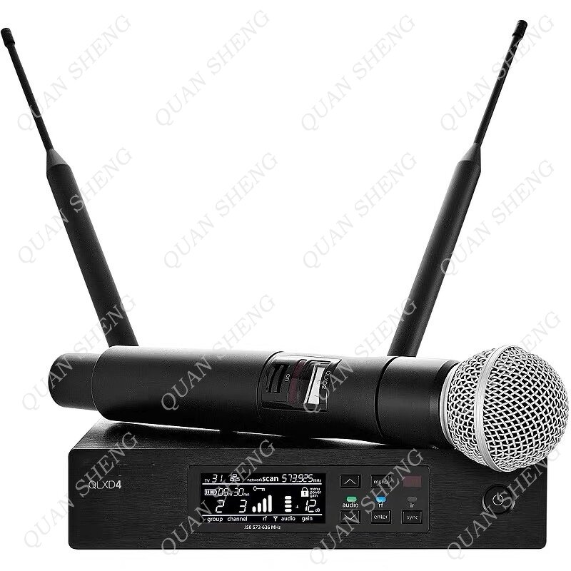 Wireless Microphone Manufacturer - Professional QLXD4 QLXD24 Handheld BETA58