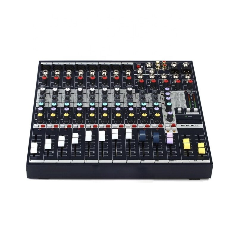 Analog Audio Mixer Manufacturer - EFX8 8-Channel 8 Mono with Lexicon Effects