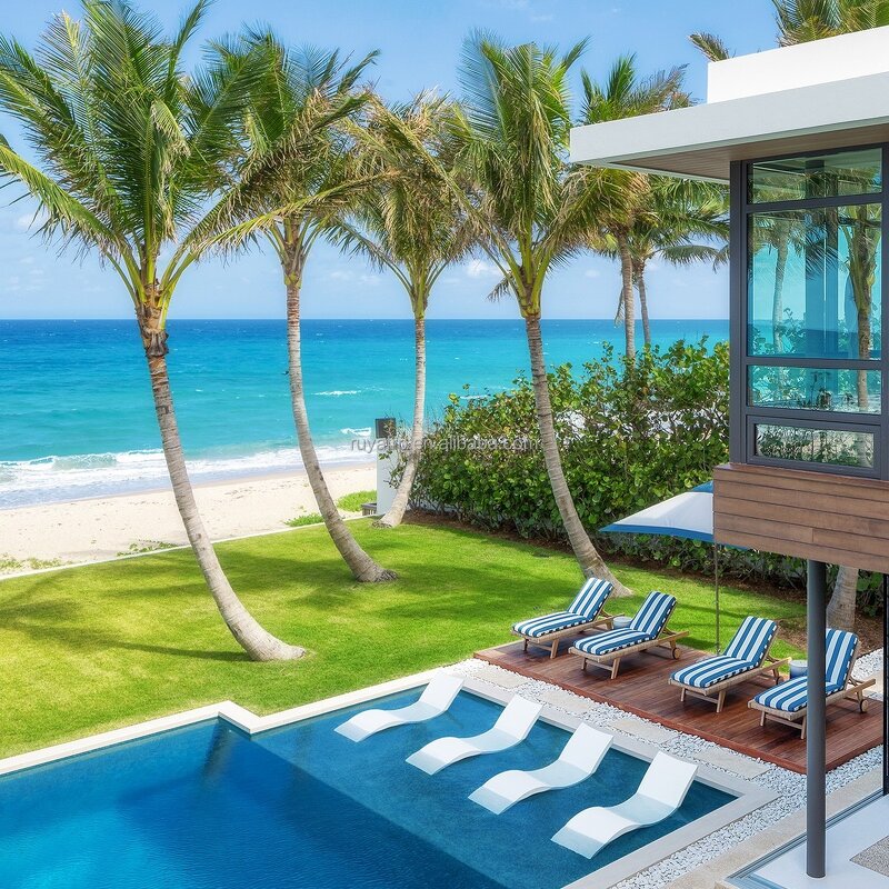 Deck Chair Manufacturer - OEM Modern Outdoor Fiberglass With Cushion Water-Use Any Color for Garden Patio