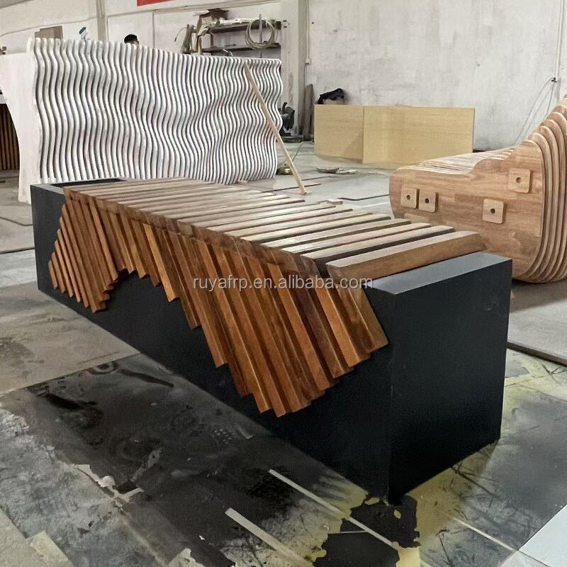 Cast Iron Bench Supplier - OEM Modern Urban Flower Planter with Anti-Corrosion for Park Outdoor Patio