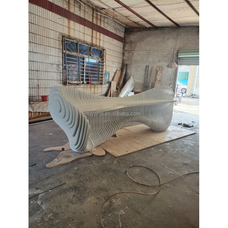 Reception Desk Manufacturer - OEM Wood Material Fashion Parametric Design High Quality Office Salon GYM Counter