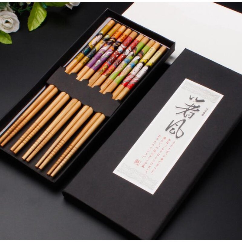 Bamboo Chopsticks Set Factory - Wholesale Personalized Japanese Korean