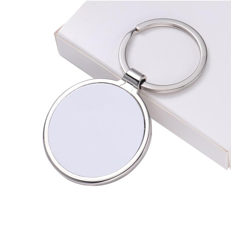 Custom Key Chains Supplier - With Key Rings Photo Single-Sided Sublimation