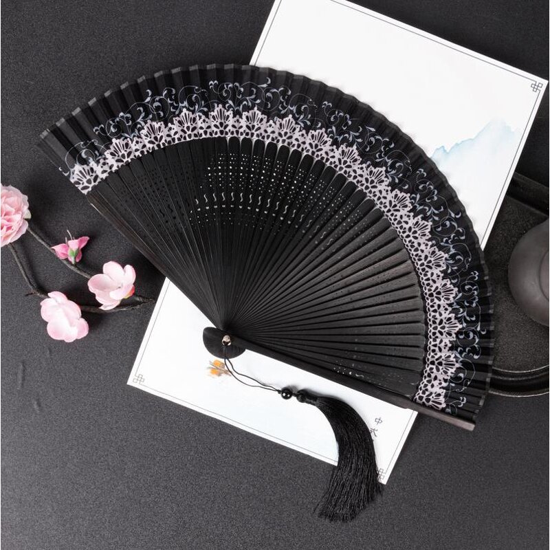 Welding Silk Folding Fan Manufacturer - Custom Printed Color Changing Fashion