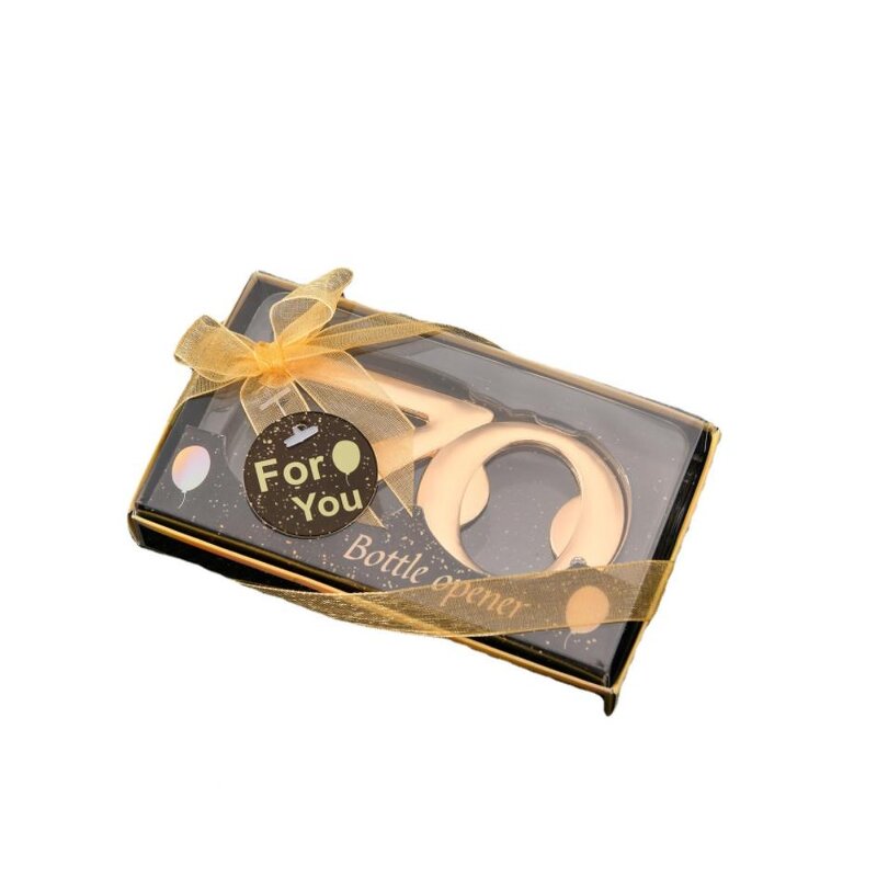 Gold Bottle Openers Factory - for 70th Birthday Party Favors Number 70