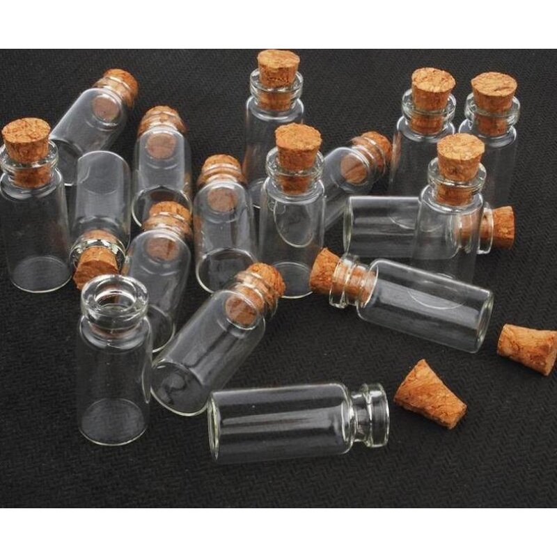 Mini Glass Wishing Bottle Factory - Wholesale Clear Transparent Sample