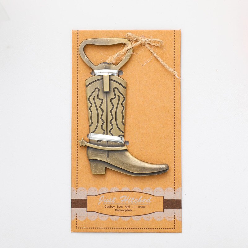 Cowboy Boot Bottle Opener Factory - Wedding Gifts Guests Favors Flat