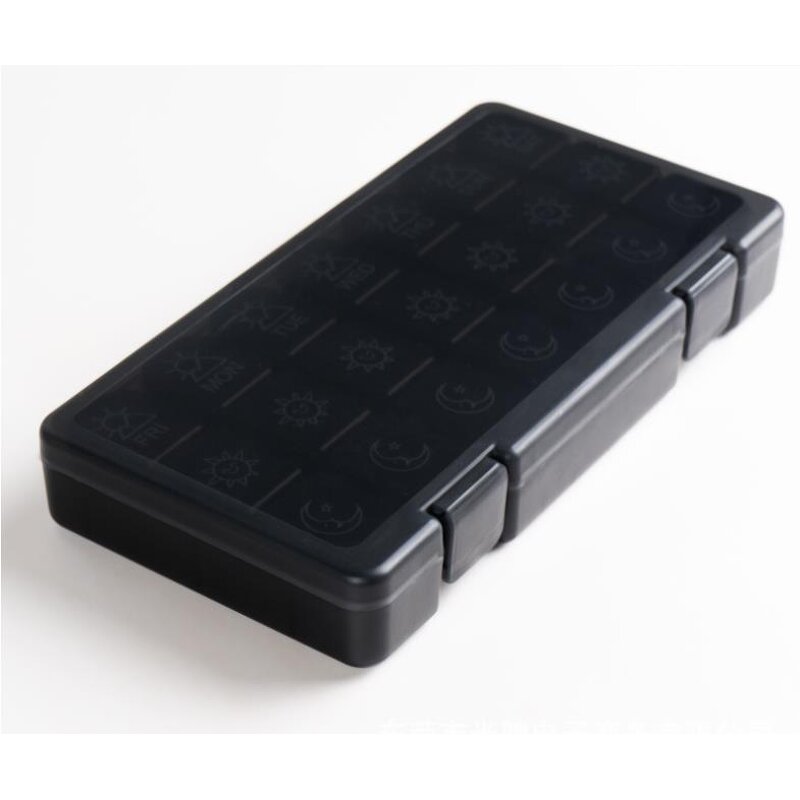Portable Pill Storage Supplier - Custom Logo Weekly Pill Box 7 Days