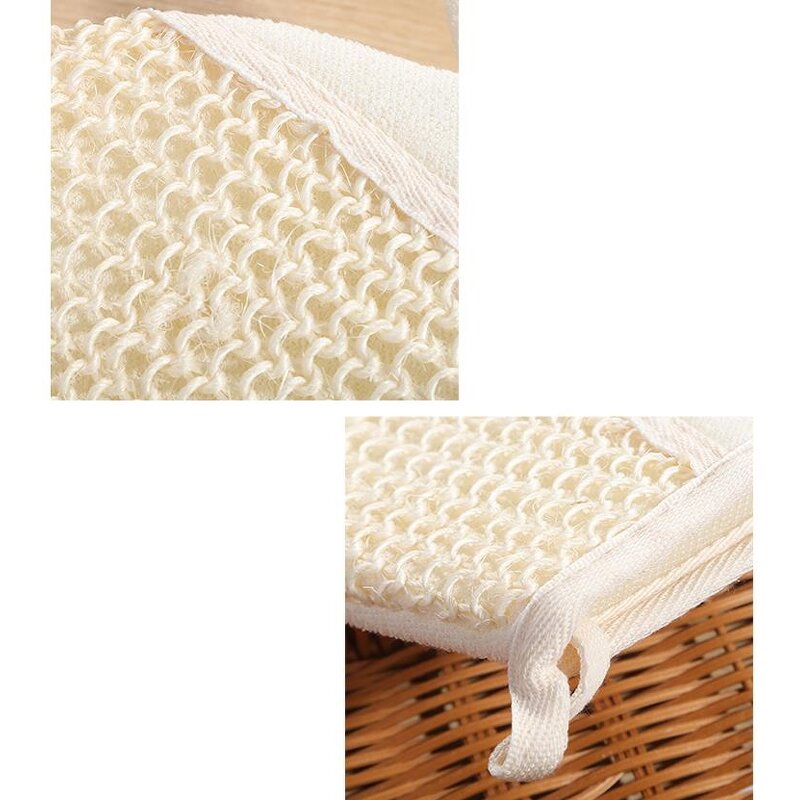 Natural Exfoliating Glove Supplier - Classic Bath Spa Scrub Double Sided