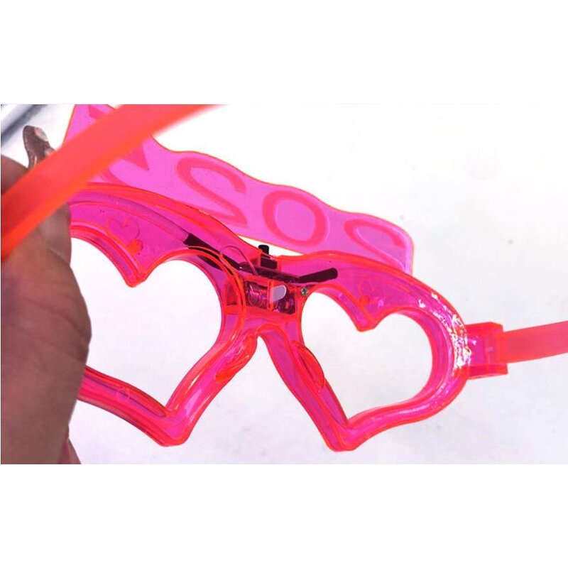 EL LED Glasses Factory - Party Supplies Number 2025 Glowing Heart Light