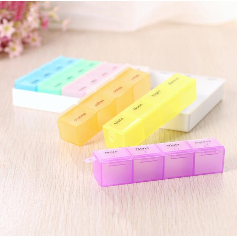 Monthly Pill Box Supplier - Am/pm Pill Organizer 7 Days 28 Compartments