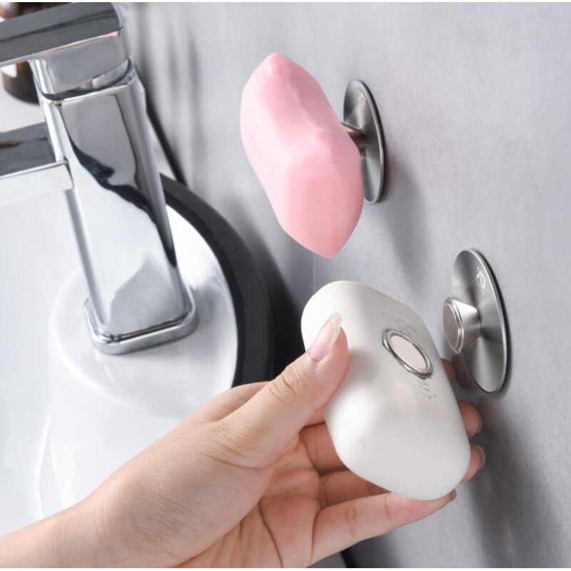 Magnetic Soap Holder Factory - Bathroom Wall Mounted Organizer Metal