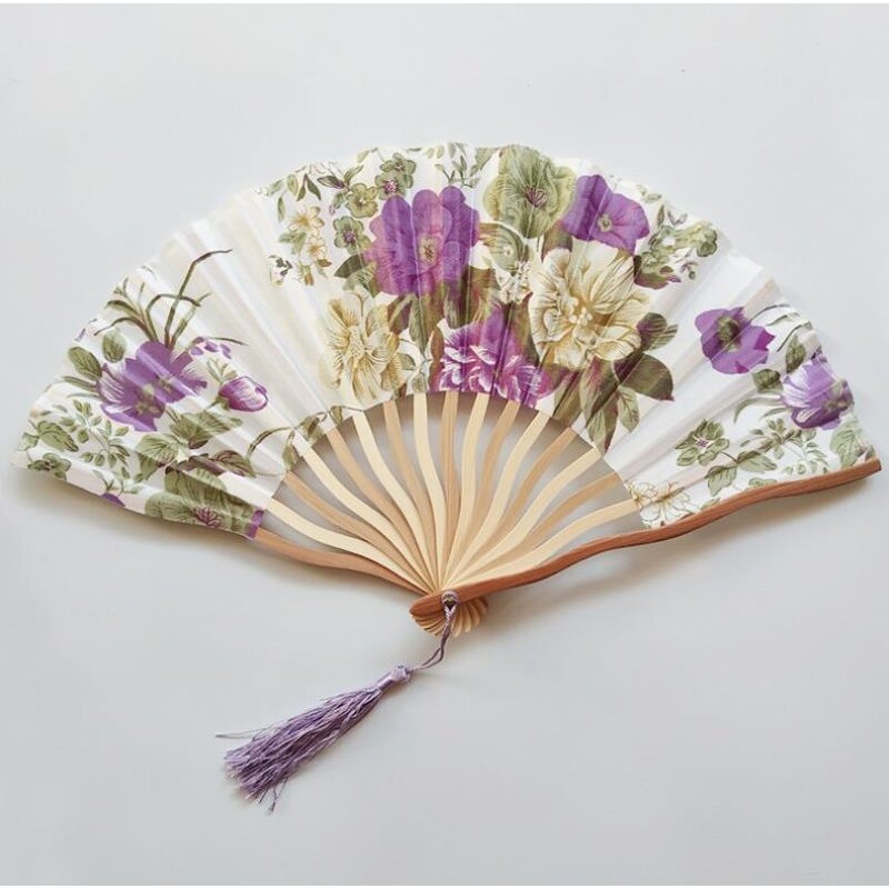 Japanese Style Silk Fan Manufacturer - Chinese Wedding Bamboo Vintage