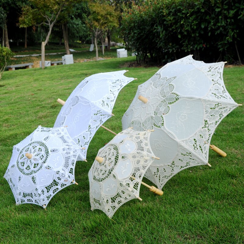 Lace Umbrella Supplier - OEM/ODM Wedding Decoration Mini Kids Props