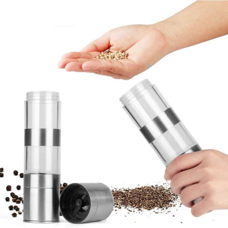Manual Spice Mill Supplier - Kitchen 2 in 1 Adjustable Coarseness