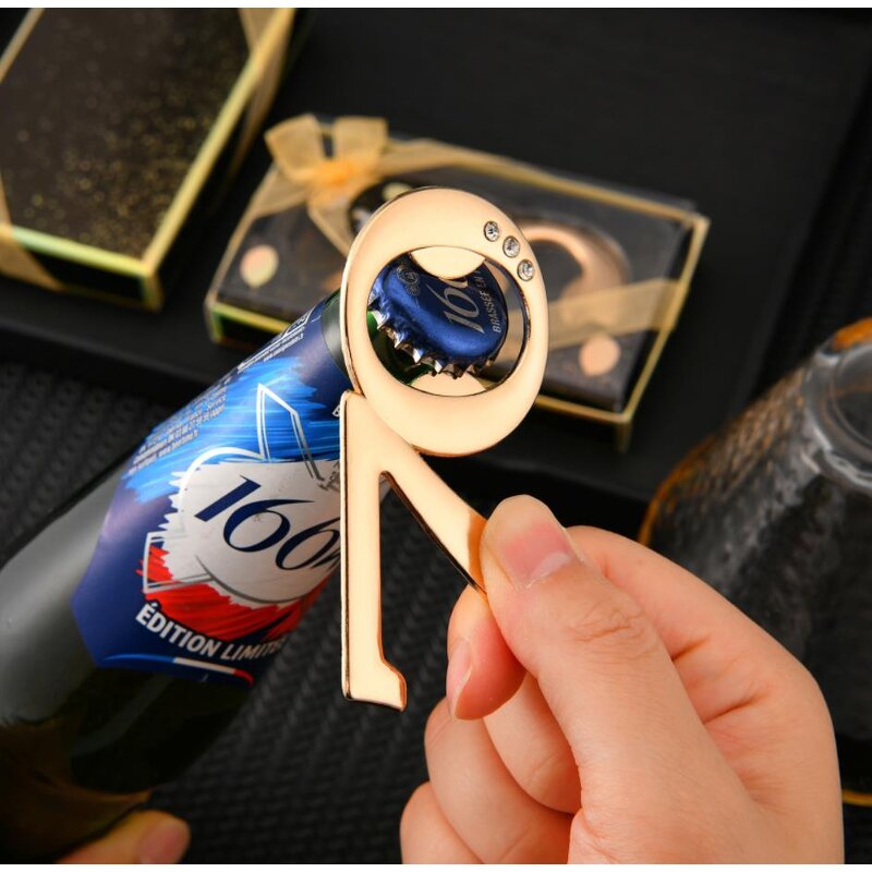 Gold Bottle Openers Factory - for 70th Birthday Party Favors Number 70