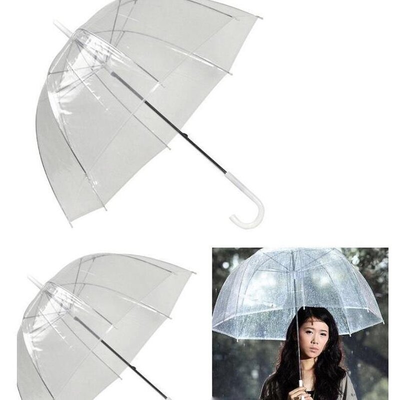 Bubble Umbrella Supplier - Clear Cute Deep Dome Wind Resistance Transparent