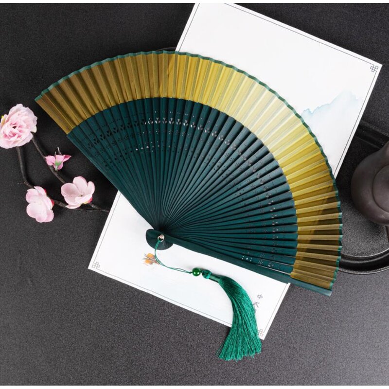 Chinese Style Silk Fan Manufacturer - Wholesale High Quantity with Tassels