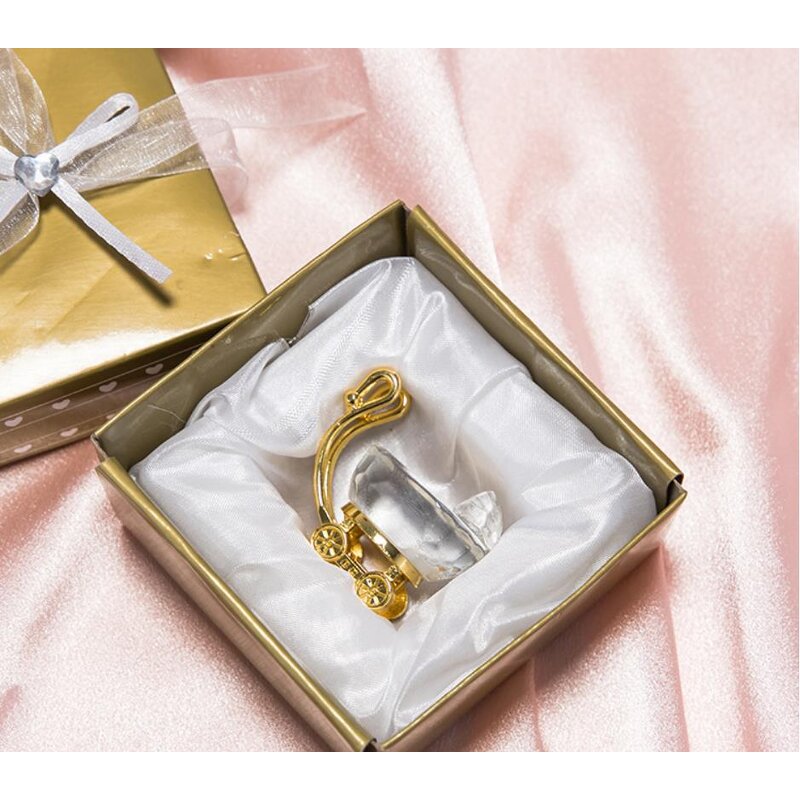 Baby Carriage Craft Supplier - Artificial Crystal with Gift Box for