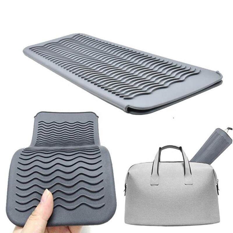 Heat-resistant Silicone Mat Supplier - Pouch Curling Iron Holder Travel