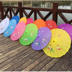 Oriental Parasol Factory - Adults Size Japanese Chinese Handmade Fabric