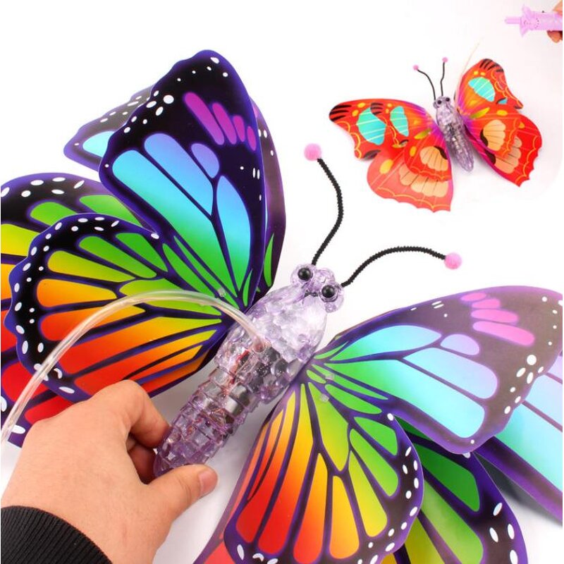 Electric Butterfly Toys Supplier - Luminous Portable LED Flashing Music