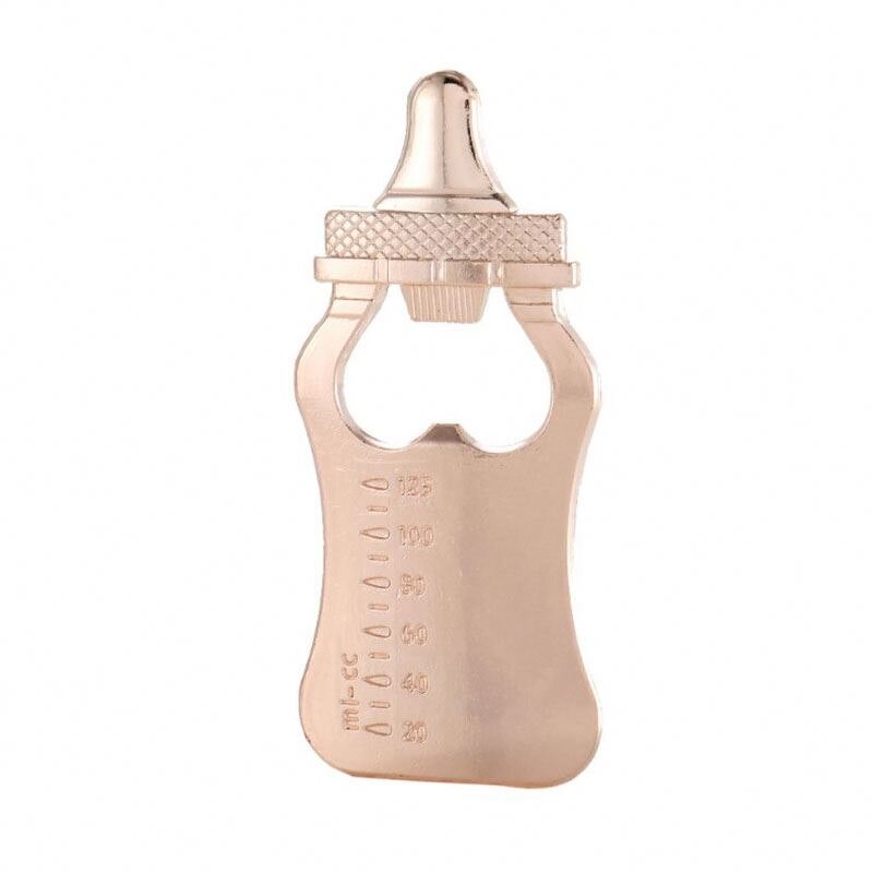 Gold Milk Bottle Opener Supplier - Baby Shower Return Gifts Baptism