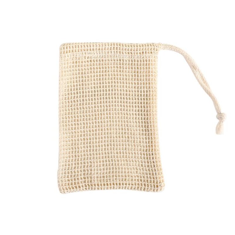 Soap Mesh Bag Supplier - Custom Logo Drawstring for Shower Exfoliating