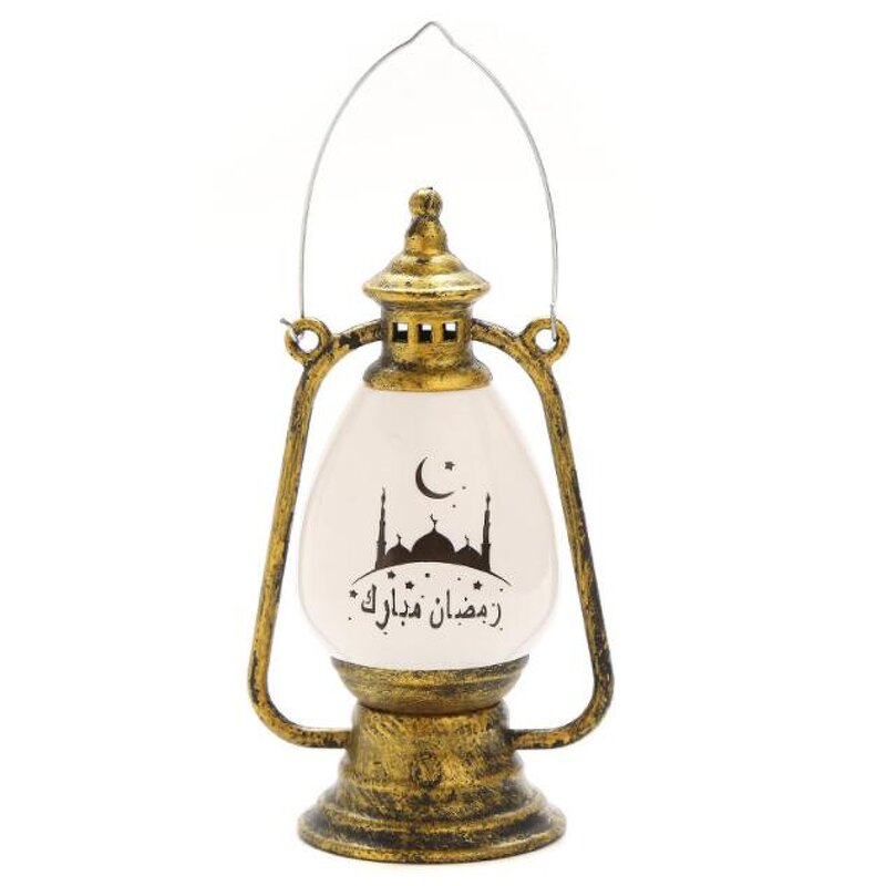 Ramadan Lantern Supplier - Holiday Decoration Crafts Plastic LED