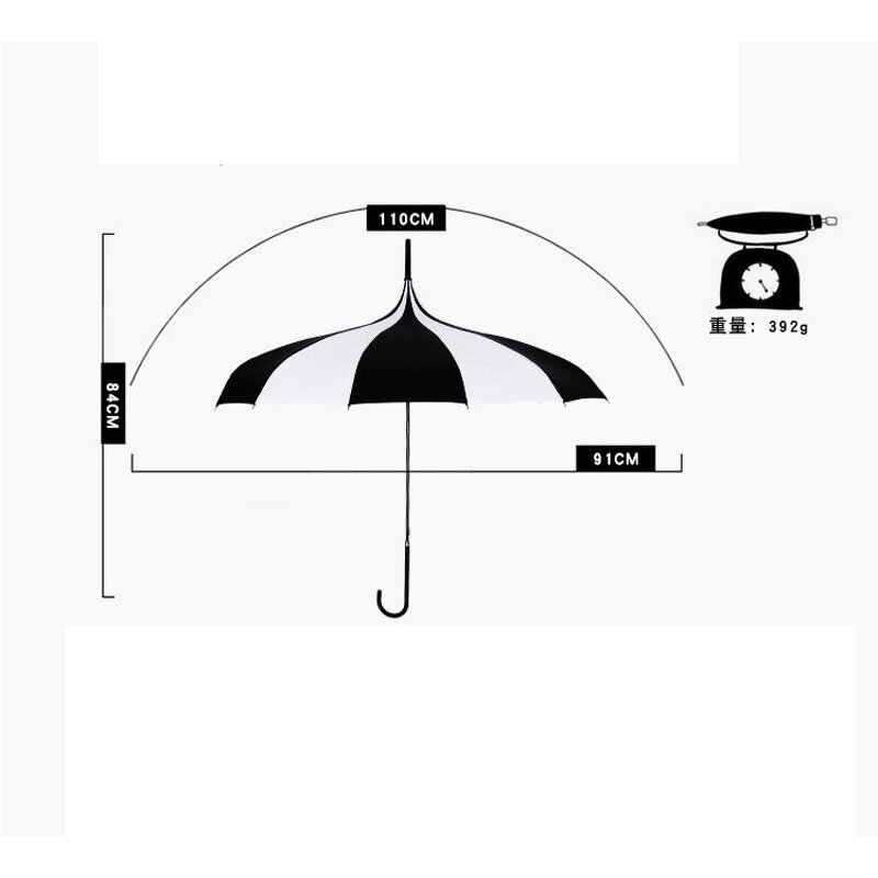 Parasol Umbrella Manufacturer - Modern Retro Pagoda UV Protection Manual