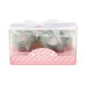 Baby Shower Ceramic Shaker Factory - Mommy and Me Little Peanut Elephant