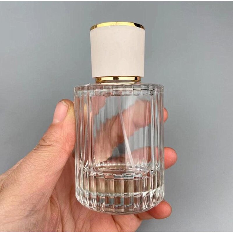 Glass Spray Pump Bottle Supplier - Luxury Custom 30ml 50ml Round