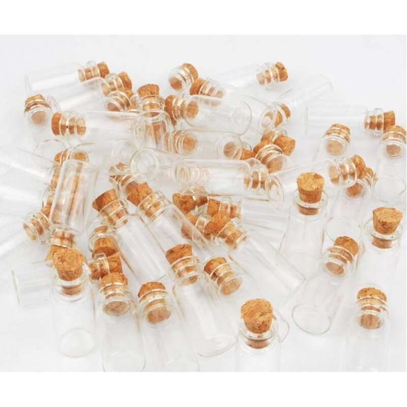 Mini Glass Wishing Bottle Factory - Wholesale Clear Transparent Sample