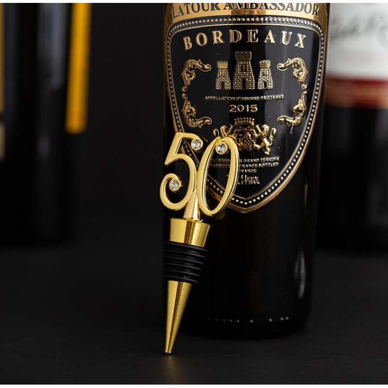 50th Wine Stopper Supplier - 50th Wedding Anniversary Party Gifts