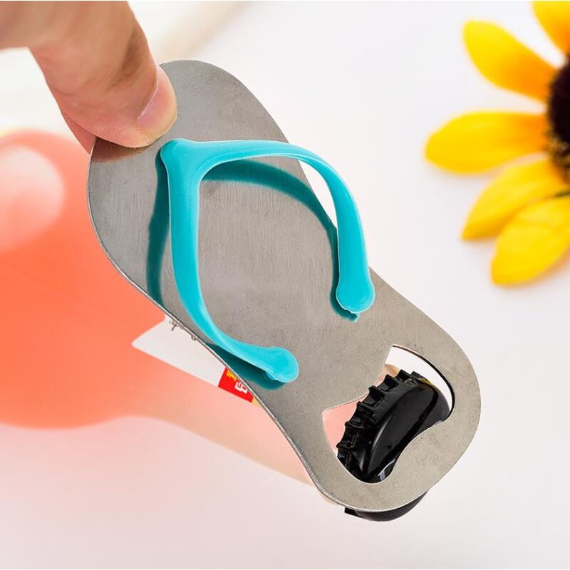 Flip Flop Bottle Opener Supplier - Stainless Steel Cute Slipper Shaped