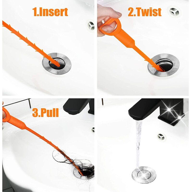 Drain Snake Cleaner Supplier - Clog Remover Hair Catcher for Shower