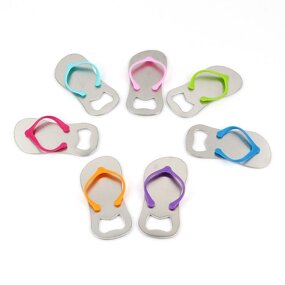 Flip Flop Bottle Opener Supplier - Stainless Steel Cute Slipper Shaped