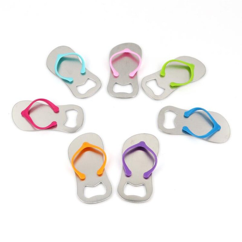Flip Flop Bottle Opener Supplier - Stainless Steel Cute Slipper Shaped