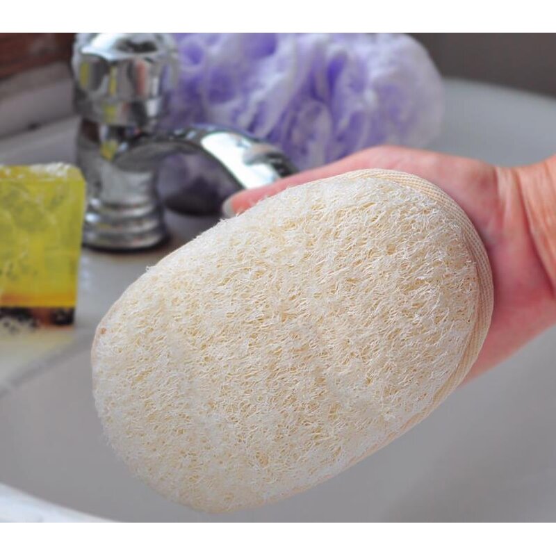Natural Loofah Sponge Factory - Bath Spa Scrub Reusable Exfoliating