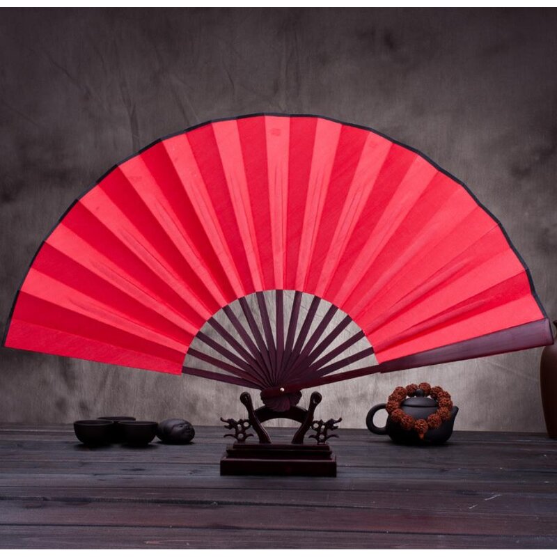 Chinese Kung Fu Fan Supplier - Custom 8/10inch Folding Hand Fan Silk