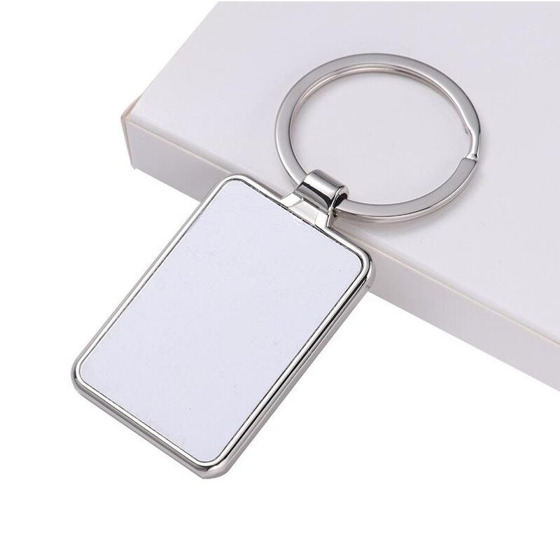 Custom Key Chains Supplier - With Key Rings Photo Single-Sided Sublimation