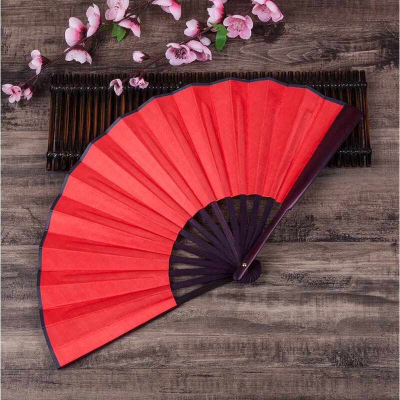 Large Folding Silk Fan Factory - 8/10inch Custom DIY Painting Chinese