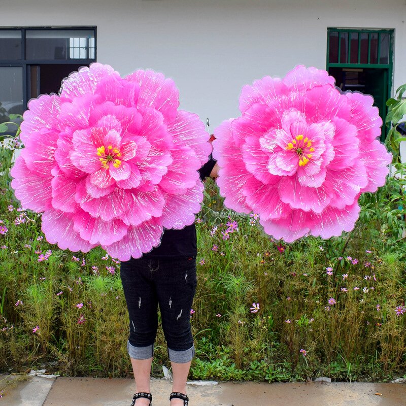 Chinese Flower Umbrella Factory - DH876 Performance Multi-Layer 3D Peony